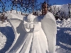 снежные скульптуры в кировске